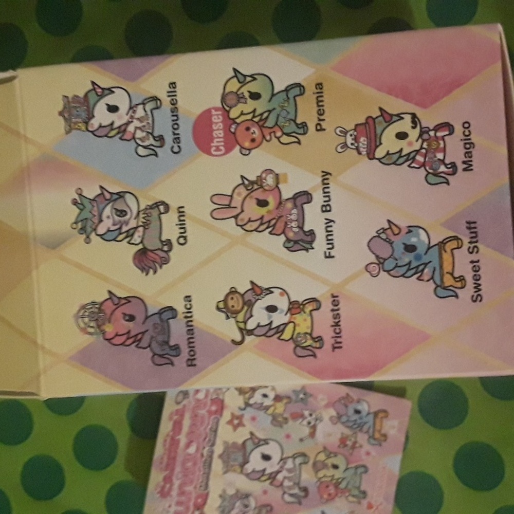 Tokidoki Carnival Unicorno Metallico series collectible figure Sweet Stuff candy - Picture 9 of 11